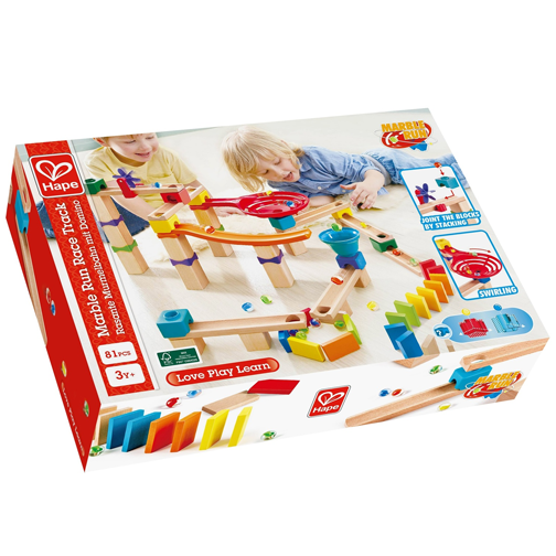 TODDLER HAPE MARBLE RUN RACE TRACK