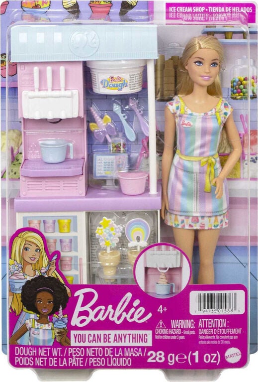 Doll Barbie You Can Be Anything Ice Cream Shop
