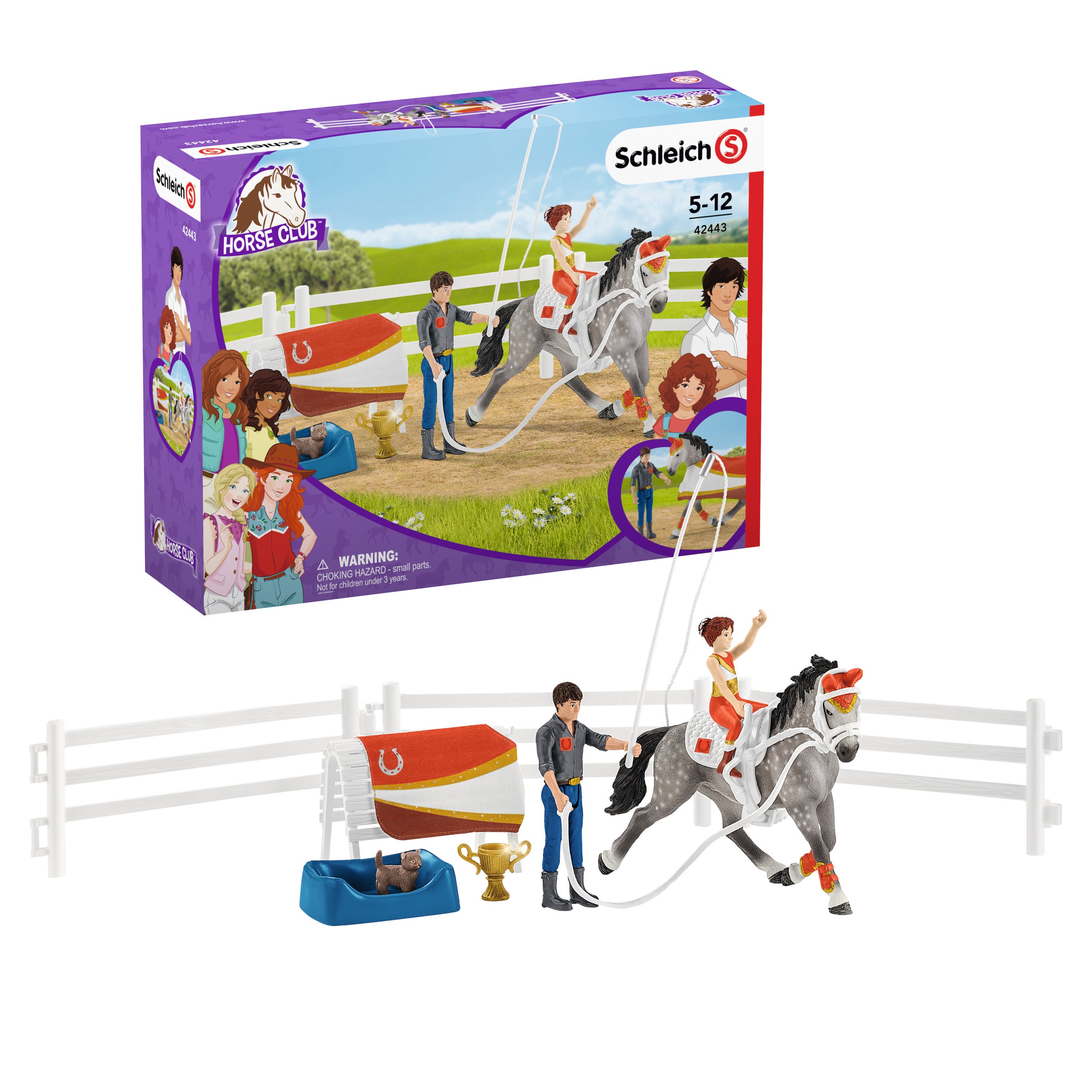 SCHLEICH 42443 Horse Club Mia s Vaulting Riding Set The Realm of Toys the Nerd Room