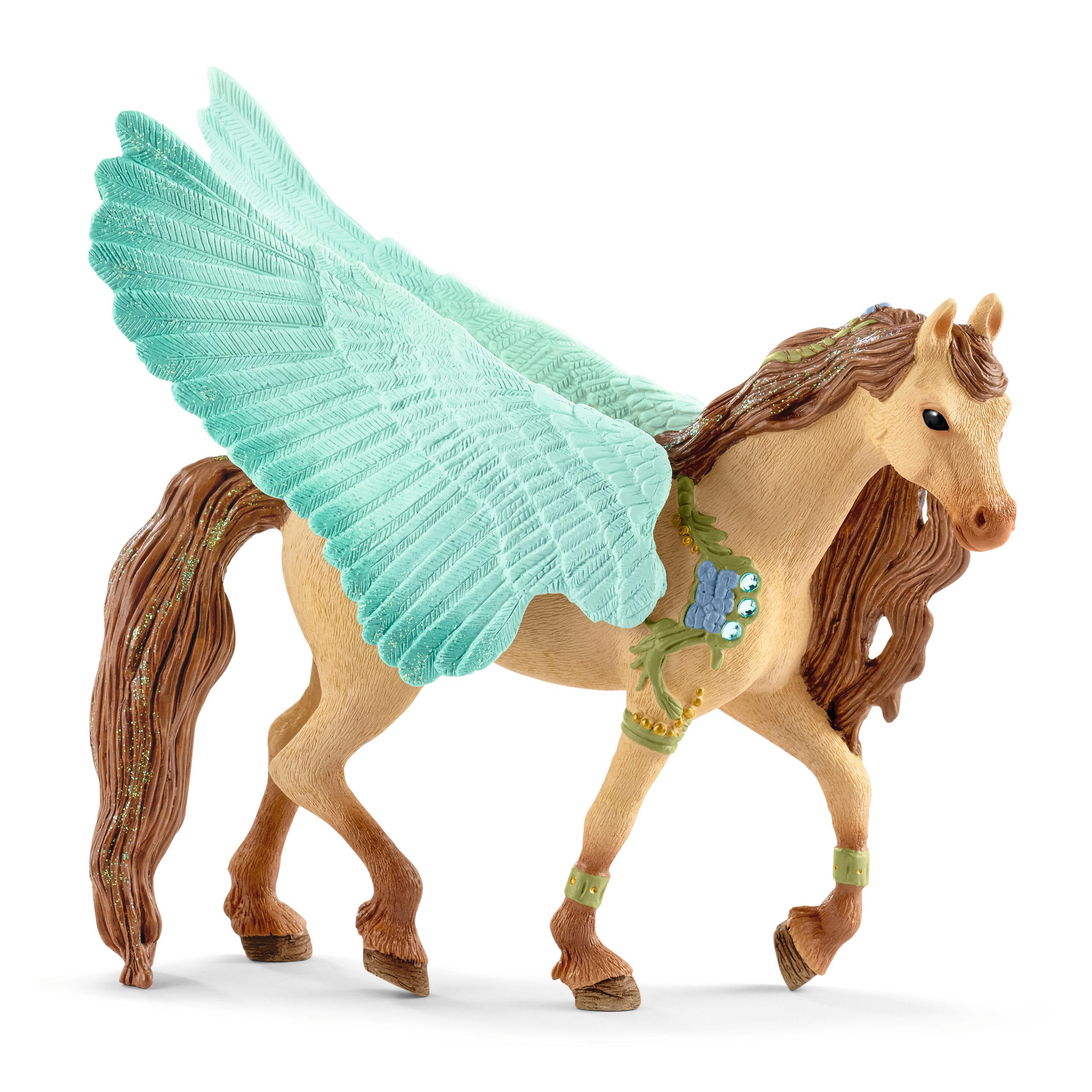 SCHLEICH 70574 PEGASUS STALLION The Realm of Toys the Nerd Room