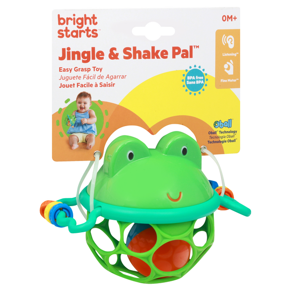 Bright starts frog toy top